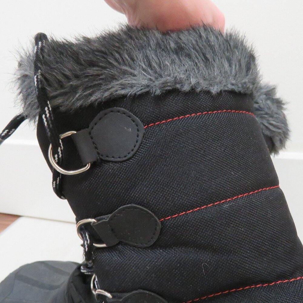 PAJAR Olga Winter Snow Duck Boots in Black Gorpcore Outdoor - Size US 6 - Picture 10 of 16